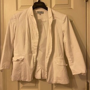White blazer